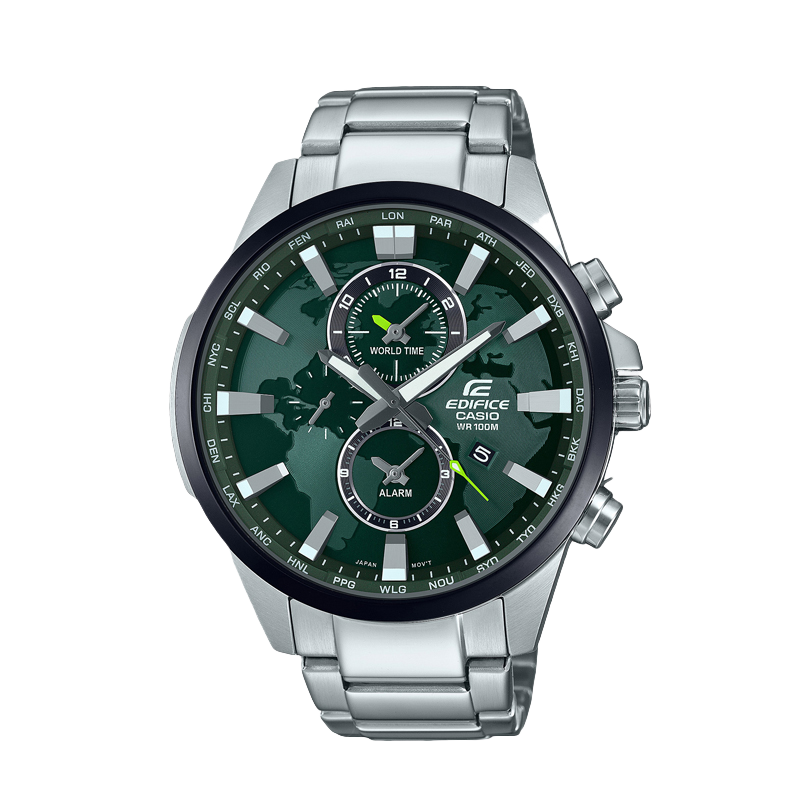 CASIO Men's Watch, EDIFICE Earth Heart Quartz Exam Japanese And Korean Style, Gift for Boyfriend, EFR-303DB