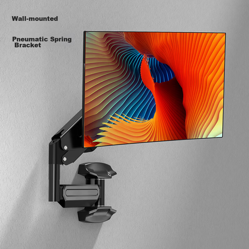 Zhiercheng Monitor Stand, Dual Screen 17-32 Inches, Top And Bottom Dual Screen Left And Right Dual Screen Computer Stand, Monitor Desktop Screen Bar-Shaped Stand [77cm Column] 1