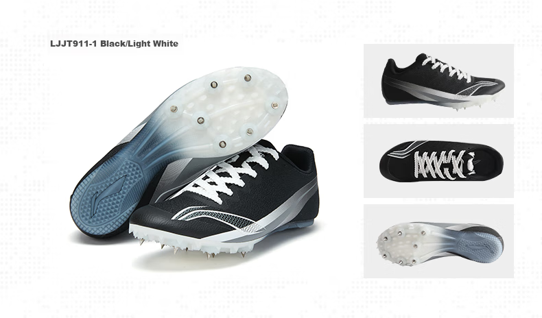 Li-Ning Track And Field Spikes for Men's Professional Sprint, Athletic Shoes for Female Middle And Long-Distance Runners, Student Training Spikes for High School Exams 14