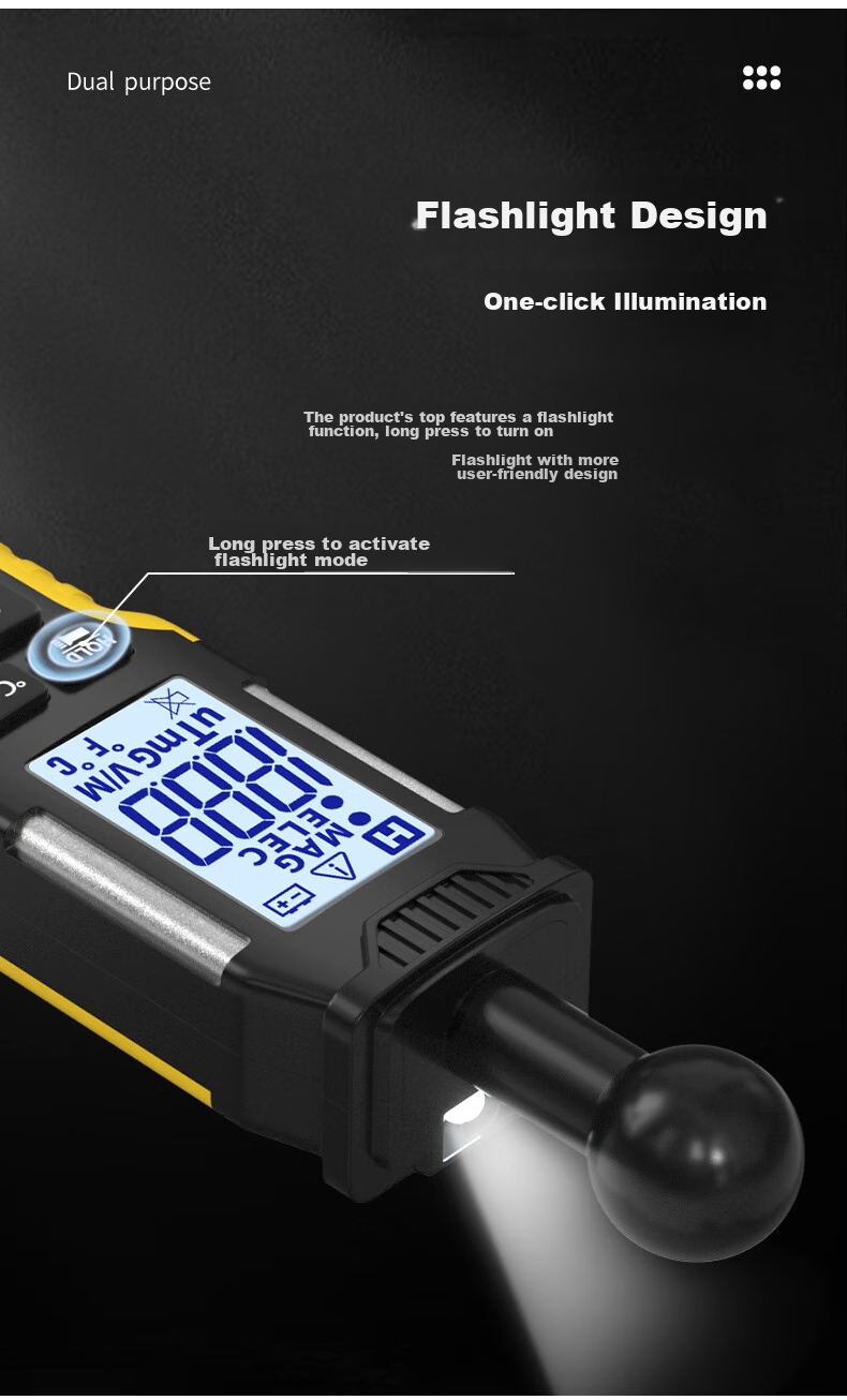 Renmin Electromagnetic Radiation Detector Professional Electromagnetic Wave Measurement Device for Home Appliances, Computers, Mobile Phones, And High-Voltage Lines High-Frequency Monitoring Instrument 10