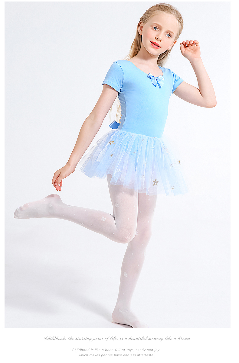 Zhiyouban Children's Stockings, Summer Thin Leggings, Baby Pantyhose, Ultra-Thin Dance Mosquito-Proof Socks, White Girls' Tights 10