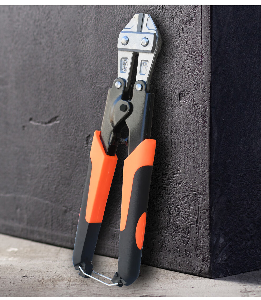 QL Wire Cutter, Industrial-Grade Chrome Vanadium Steel Rebar Shears, Wire Cutters, Labor-Saving Heavy-Duty Scissors, 8 Inches 10
