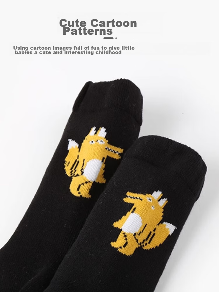 9I9 Baby Socks, Spring And Autumn Mid-Calf Socks, Infant Socks, Children's Socks, Floor Socks, 3 Pairs, 0-2 Years Old, A171 9