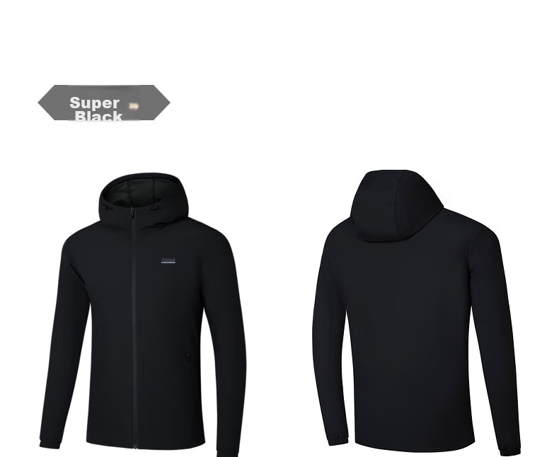 361° Men's Triple-Protection Jacket, Autumn Water-Repellent Sportswear, Casual Commuter Hooded Windbreaker, Outdoor Jacket 39