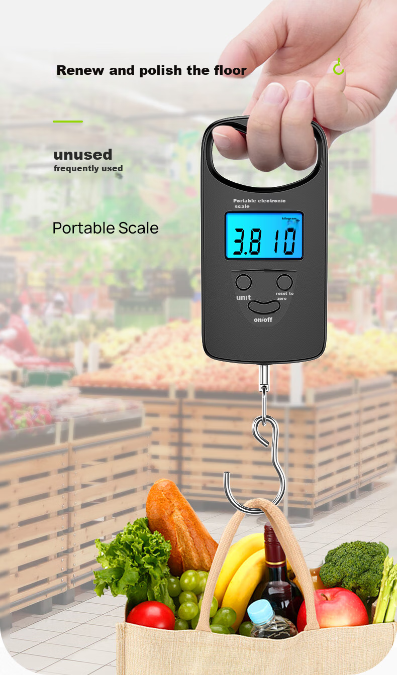Meilen Handheld Scale, Electronic Scale, Portable High-Precision Weighing Scale, Mini Hanging Scale, Spring Scale, Luggage And Express Delivery Scale 7