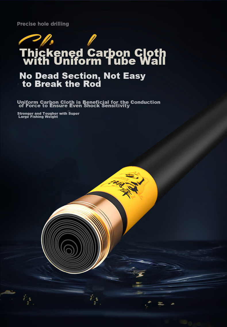 GW Jian Shou Lake Ku Chang Rod, 10 Meters Fishing Pole, Ultra-Light And Ultra-Hard Carbon Fiber, Platform Fishing Rod, Groundbait Rod, Hand Rod, Fishing Pole 13