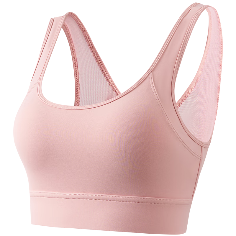 361° Sports Bra, Wireless, One-Piece Cup, Padded, Push-Up, Beautiful Back Design, Shock-Absorbing, Shaping, for Running And Yoga