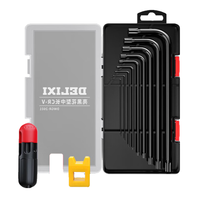 DELIXI Hex Key Set, Universal Hex Screwdriver, Internal Hexagon Extended Automatic Tool, Hexagonal