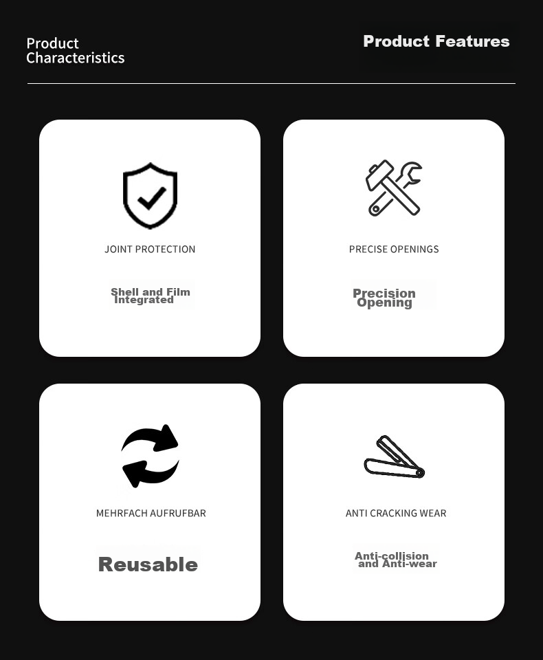KMaxAI Compatible with Apple Watch S11 Protective Case, Tempered Glass Screen Protector, Integrated Case And Film for Apple Watch S10, IWatch S11 Protective Cover, 46mm, Black 4