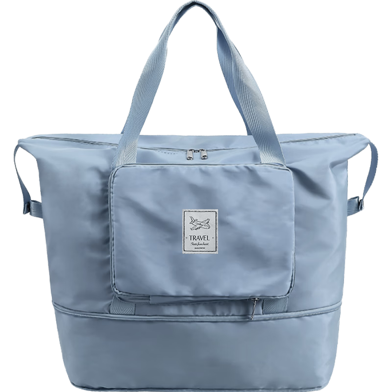 Banzheni Travel Bag for Men And Women, Large Capacity Expandable Suitcase Storage Bag for Maternity And Fitness, Handheld Crossbody Bag