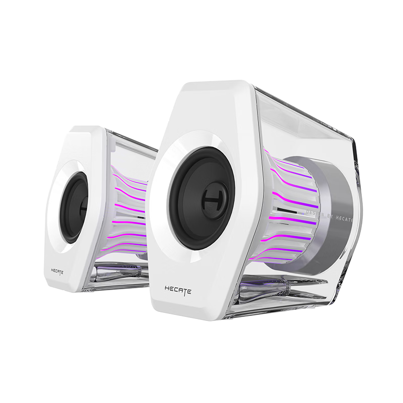 EDIFIER HECATE G3000 7.1 Desktop Gaming Speakers, Bluetooth Speaker, Computer Speakers Supporting PS5 Pro And Laptops, Graduation Gift, Opal White