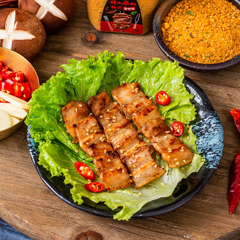 云山半韩式烤肉蘸料120g香辣味 淄博烧烤撒料孜然花生碎干碟烧烤蘸料