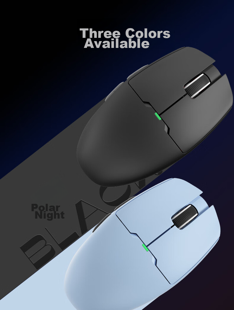 Aigo Youlong GM80 Plus Midnight Wired/wireless/tri-mode Gaming Mechanical Mouse for Office And Bluetooth Rechargeable Ergonomic Mouse for Small to Medium Hands 18