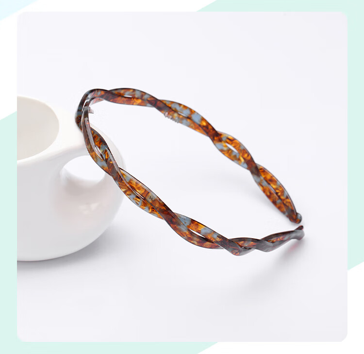 CHIMERA Acetate Hairband with Texture, High-End Hair Clip for Women's Bangs And Ponytail, Hair Accessory, Birthday Gift for Girls 9