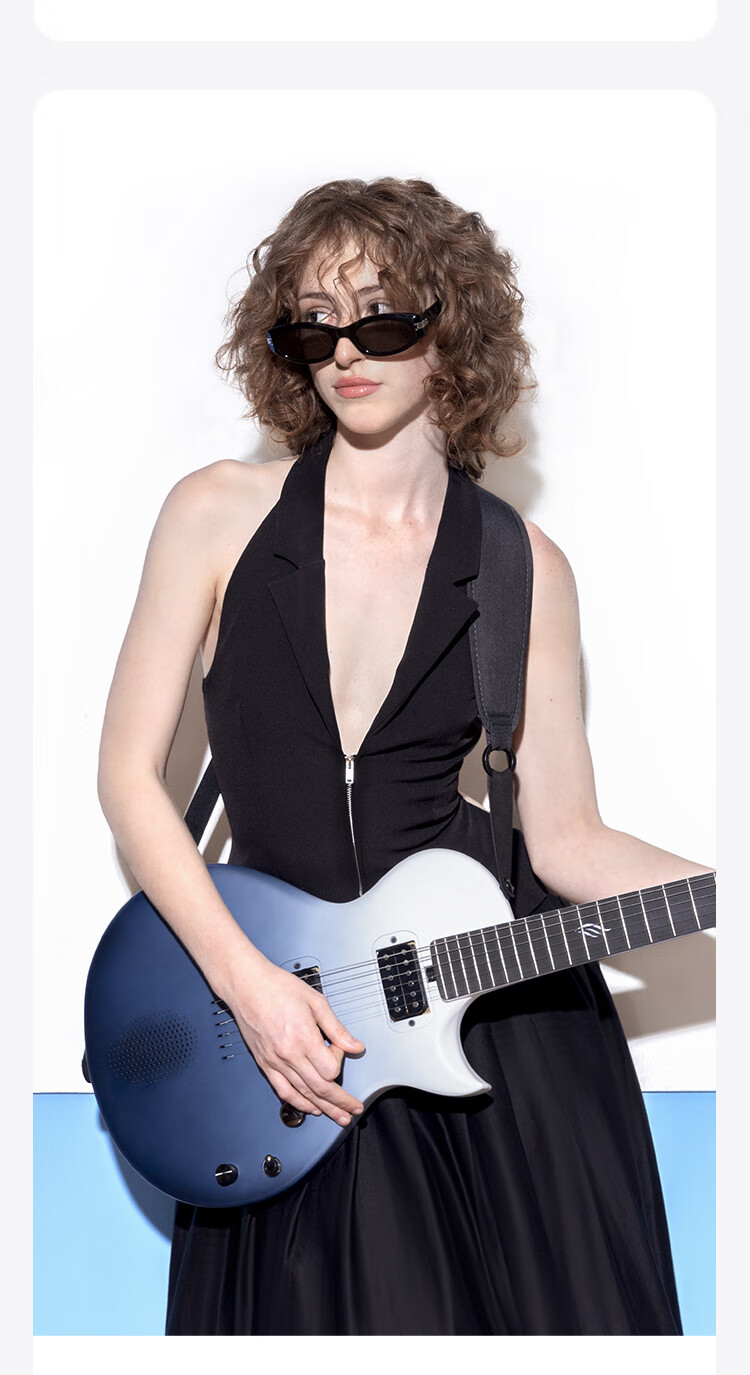 Enya Carbon Fiber Smart Guitar Nova Go Sonic, Collaboration Edition with Chuyi Future 14