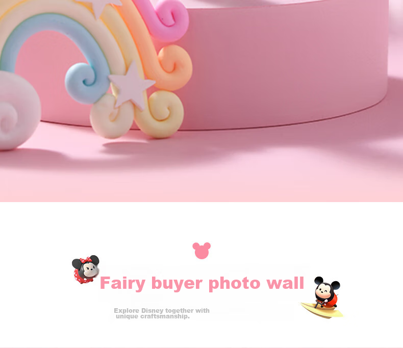 Disney X Song Song Collaboration Wristwatch for Middle And High School Students, Children's Exam-Specific Electronic Watch, Women's Silent Waterproof Quartz Watch 3