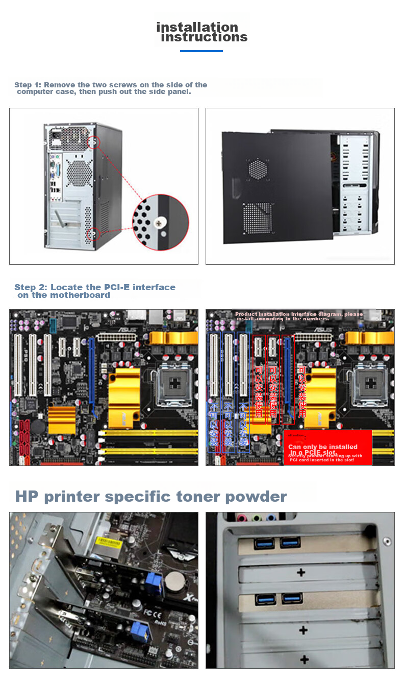 MOGEPCIE X1 to Dual-Port USB 3.0 Expansion Card, PCI-E to Two-Port USB Gen1 Adapter Card, Risa NEC Chip, MC2010 11
