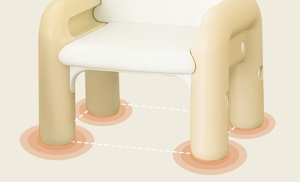 Yuelianggushi LUNASTORY Baby Desk And Chair, Children's Study Table, Chubby Table, Montessori Small Table, Peanut Table, Kindergarten-Specific Single Desk 15