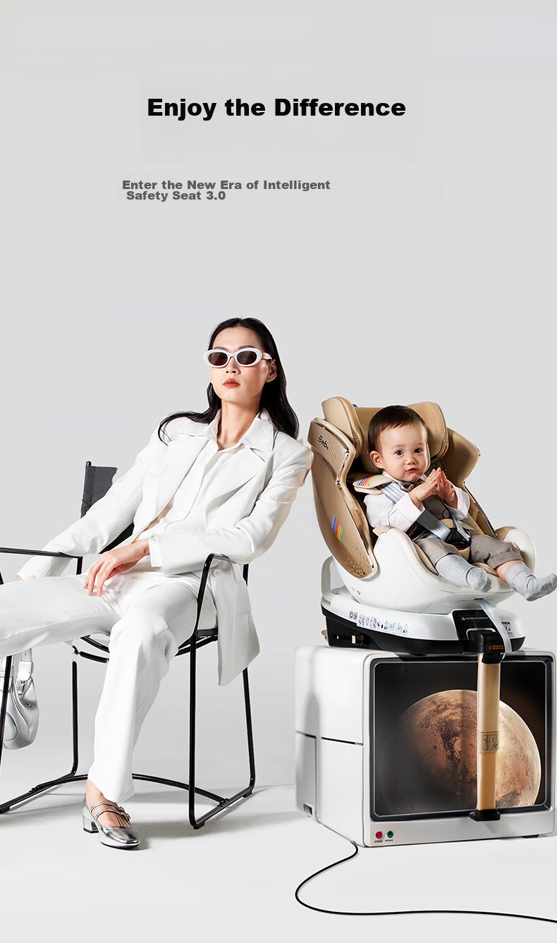 Bebebus Safety Car Seat Space Capsule Intelligent for Babies 0-7 Years Old, Newborn Infants, Space Capsule Classic Ventilation Versio 11