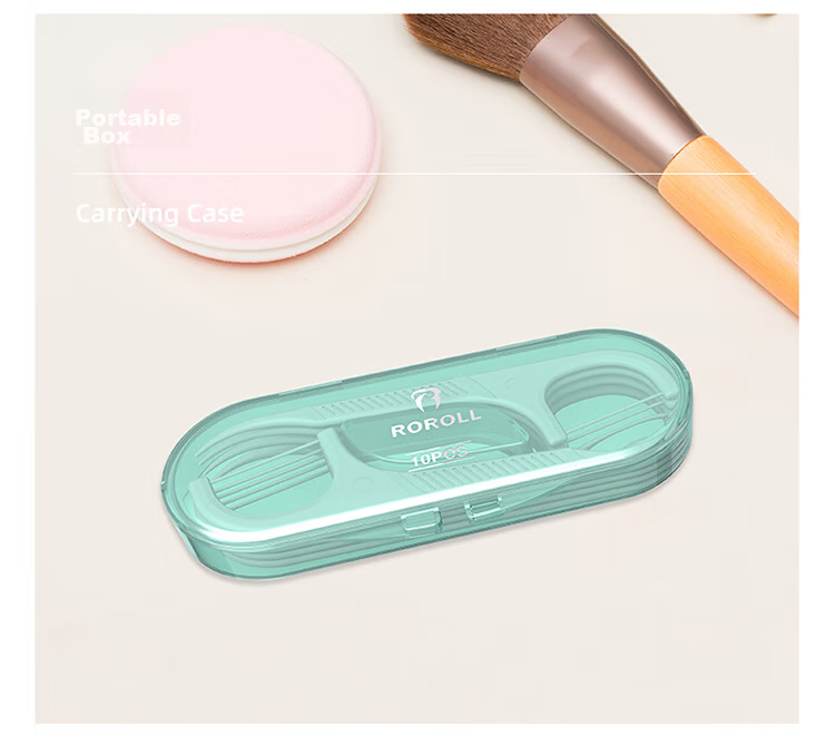Rongqiao Smart Edition Automatic Boxed Dental Floss Picks, Specialized Refill Box, Ultra-Thin Floss Family Pack, 1 Box with 200 Pieces 15