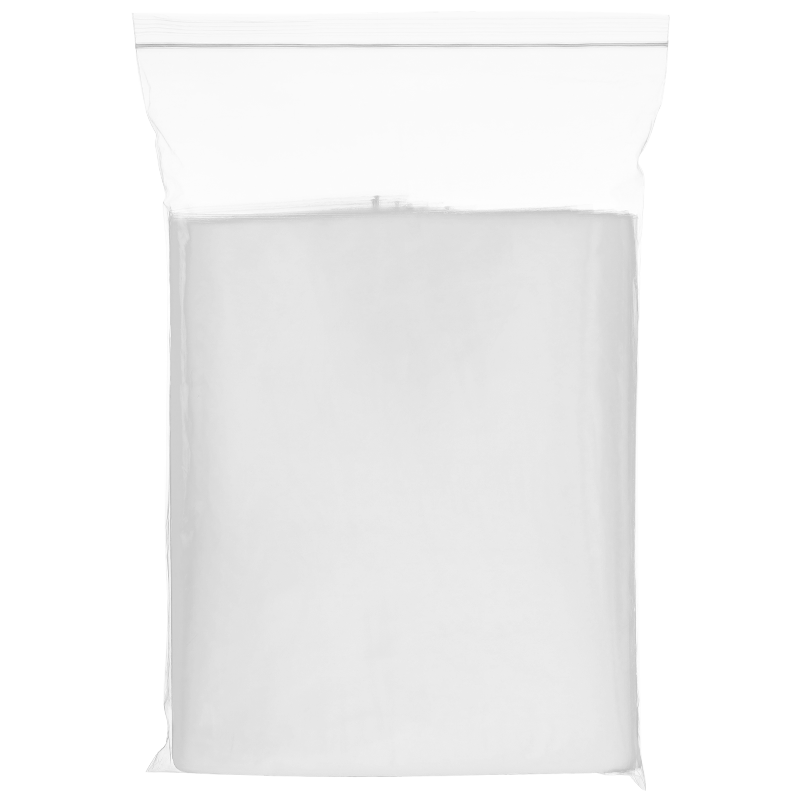 SIMAA [Lowest Price Online] 100 Self-Sealing Bags, Large Size 350*240mm Thick Waterproof Bag, Transparent Sealed PE Moisture-Proof Bag 6928