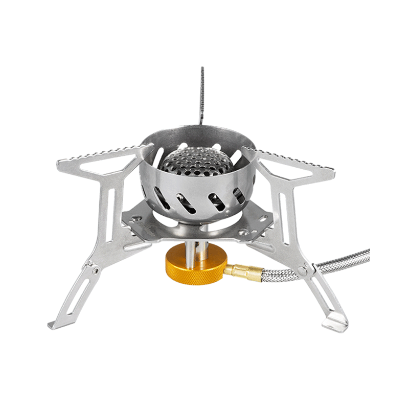 FIRE-MAPLE Portable Windproof Gas Stove with Separate Burner, Outdoor Camping Equipment for Wilderness And High Altitude, Powerful Flame Camping Stove