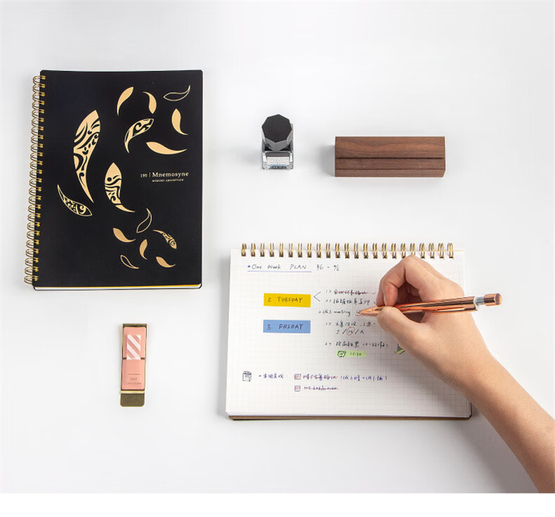 MARUMAN Notebook, Journal, Diary, Meeting Minutes Book, Memory Goddess N161 7