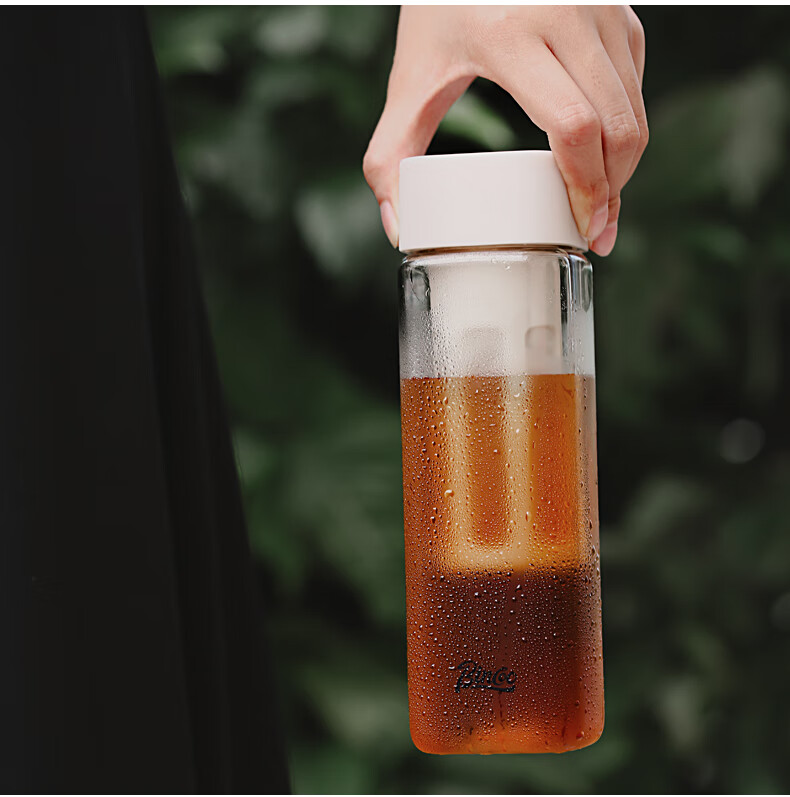 Bincoo Portable Cold Brew Cup, Travel Coffee Mug, Summer Cold Brew Pot, Cold Steeping Cup, Tritan Water Bottle 15