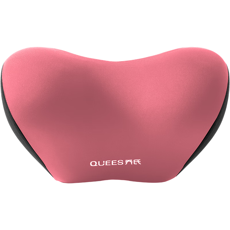 Qiaoshi Car Seat Cushion, Office Ergonomic Lumbar Support, Memory Foam Neck Pillow, Lumbar Support, Ideal Headrest, Red