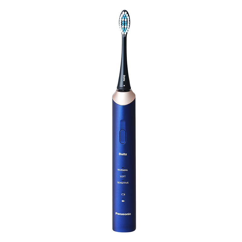 Panasonic Electric Toothbrush, Deep Cleaning, Sensitive Gums, Stain Removal, Gum Protection, Intelligent Pressure Sensing, 3 Cleaning Modes, Birthday, New Year's Gift for Boyfriend Or Girlfriend, DC14 Blue