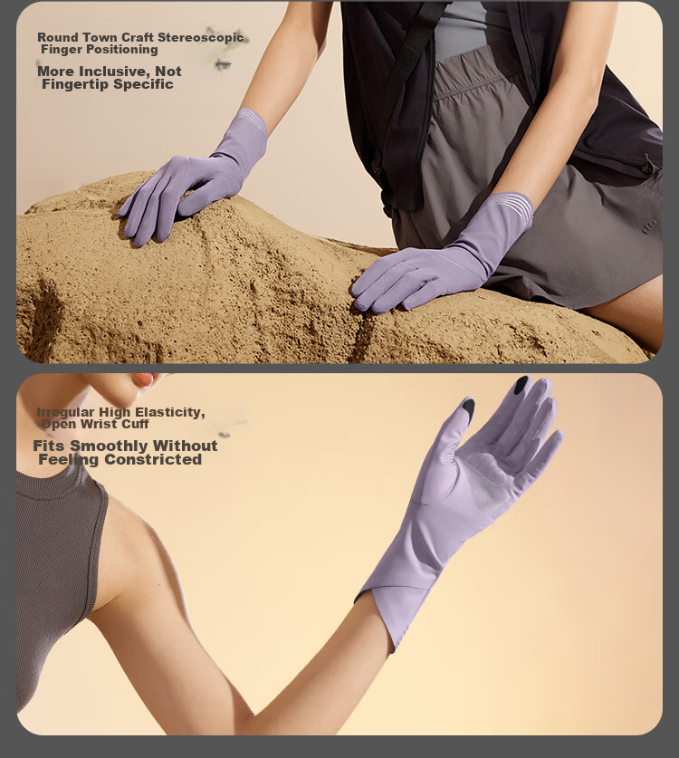 Beneunder Anti-UV Gloves, Wrist Protection, Sunscreen, Driving, Sports MP002 17