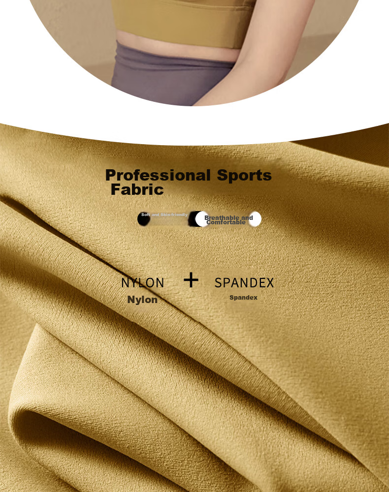 XUEXIMAN Yoga Tank Top for Women with Built-In Bra Pads, Professional Sports Bra, High-End Fitness Pilates Backless Bra 3