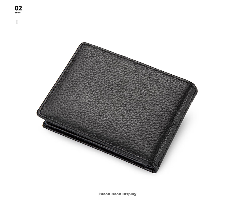 Meizhouyeniou Driver's License Holder, Leather Card Holder, Top-Grain Cowhide Wallet, Black Birthday Gift for Boyfriend 11