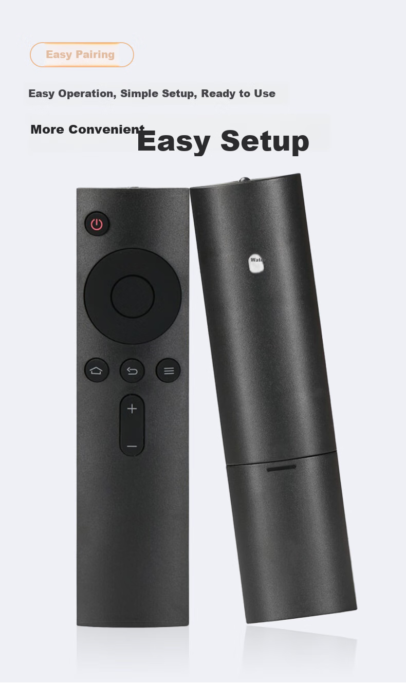 Beishi Compatible with Xiaomi Infrared Bluetooth TV Remote Control, Universal for 1/2s/3s Generation 4A Box, Infrared + Bluetooth Version, No Voice Functio 3