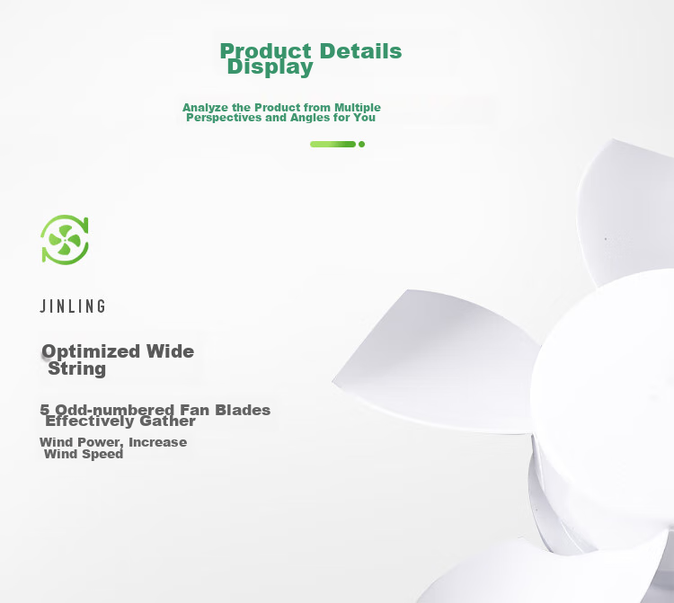JINLING Exhaust Fan for Kitchen And Bathroom Ventilation, Wall And Window Mounted Powerful Extractor Fan, 6-Inch APB15-3 16