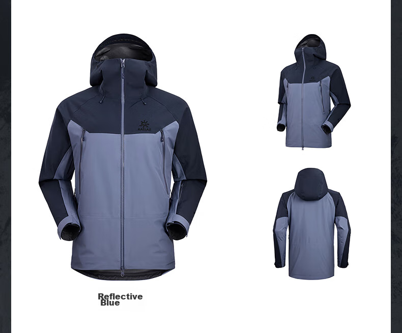 KAILAS Mont X All-Weather Hard Shell Jacket GTX Outdoor Windproof Waterproof Professional Mountaineering Jacket for Men and Women 26