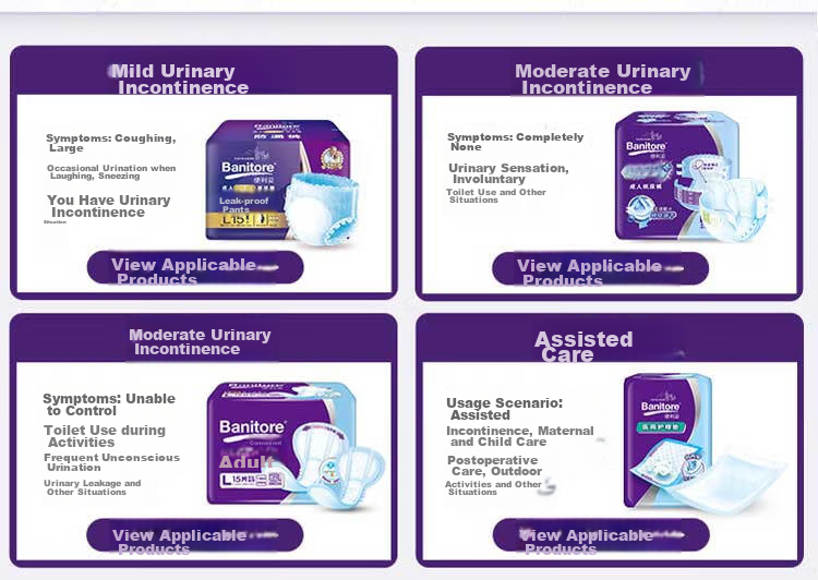 Banitore Enhanced Adult Diapers, Size L, 15 Pieces (Waist Circumference 95-120cm), Adult Diapers, Incontinence Pads 3
