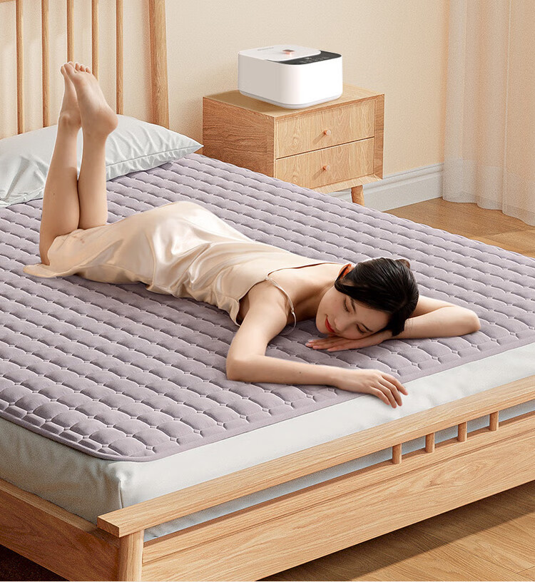CHIGO [Water and Electricity Separation] Double Graphene Milk Velvet Water Circulation Electric Heated Mattress 1.8x2m 15