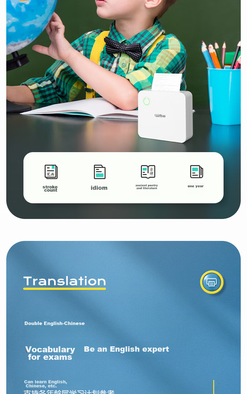 Deli Meow Meow Machine Error Correction Printer X5S, 3-Inch Ultra-High Definition Wide-Format Error Correction Homework Helper, Home Organization No-Copy Student Mini Portable Photo Thermal Printer 5