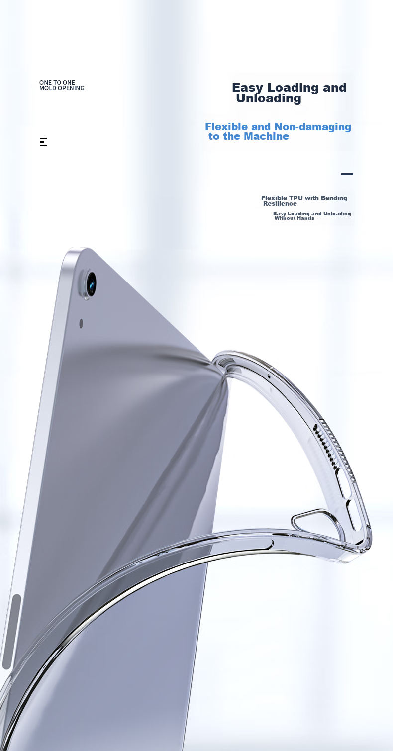BIAZE IPad 24/21 IPad Mini 7/6 Protective Case with A17 Pro Chip, Apple Tablet 8.3-Inch TPU Slim Transparent Protective Cover PB301 4