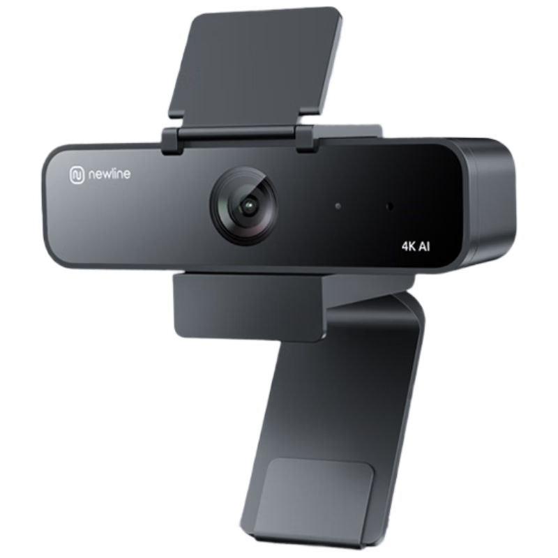 NewEye 60s 12MP 4K HD Webcam 72° Wide Angle Microphone 4m Audio Pickup Video Conference Live Streaming TV Tablet Desktop USB Interface