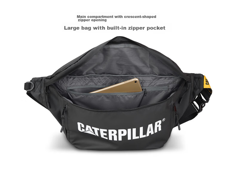 CAT Chest Bag, Trendy Crossbody Bag, Large Capacity IPad Bag, Personalized Sports Shoulder Bag, Gift, Colorful, 84261 6