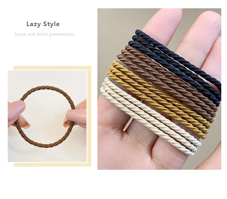 Jianyingshu Large Minimalist Milk Coffee Hair Claw Clips (2 Pieces) Hairpins for Back Hair Styling Shark Clips 9