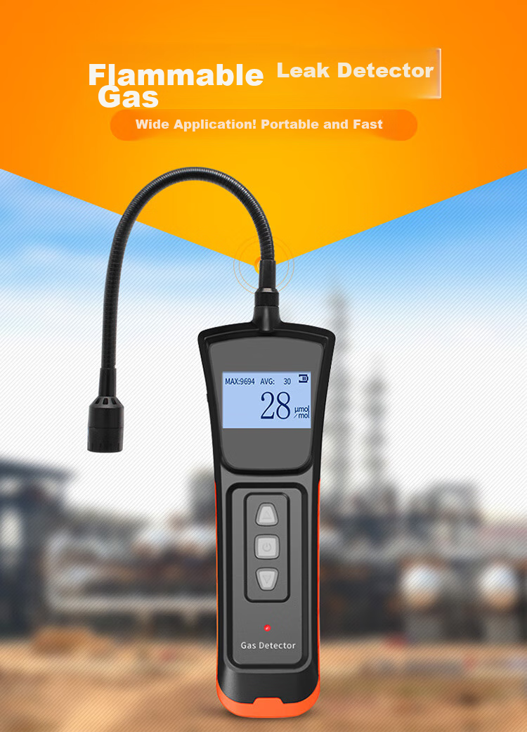 EDKORS Combustible Gas Detector Leak Tester Gas Alarm Natural Gas Pipeline Leak Detector Methane Detector 3