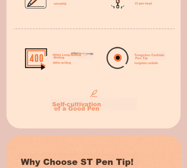 Deli Retractable Exam Pen for Beginners, Stylish ST Tip, Student Exam-Specific Gel Pen, Quick-Drying Smooth Writing, Black 0.5mm, 5 Pens/Box, 33803 for College Entrance Exams 4