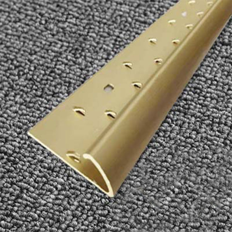 地毯收边压条地毯铝合金压边条平压条包边条 门口封边条 金属收边条