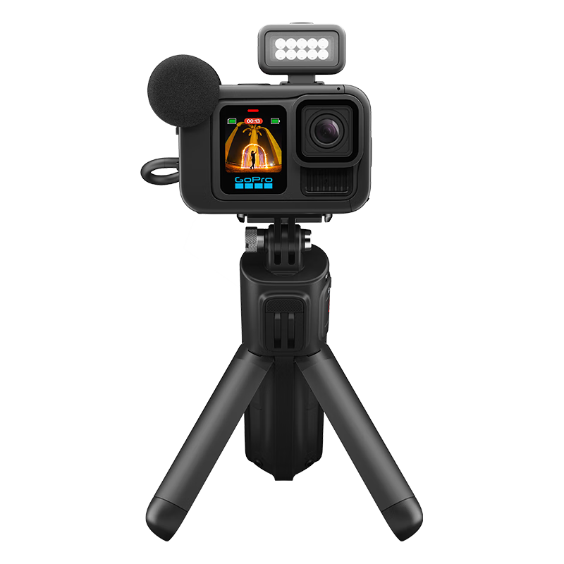 GoPro HERO13 Creator Edition Action Camera, Creator Gift Box, Outdoor Motorcycle Riding Recorder, Waterproof And Stabilized Camera
