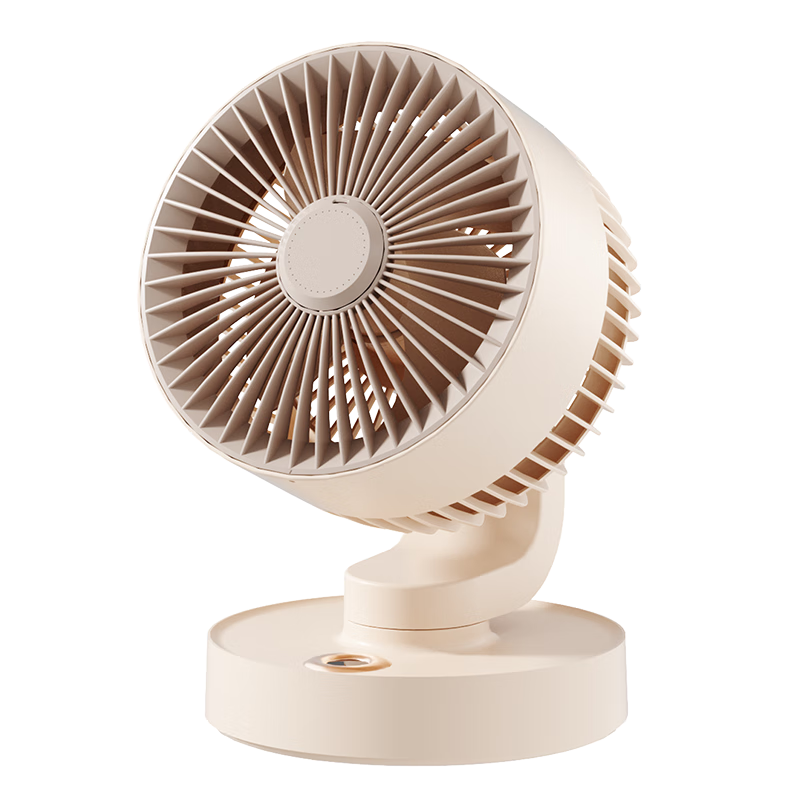 KONKA Small Fan, Oscillating Desk Fan for Home Use, Compact Office And Student Ventilation Fan, Mosquito Repellent Mini Outdoor Rechargeable Camping Portable USB Fan, 8000mAh