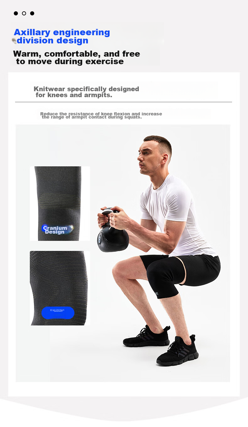 LP Sports Knee Brace for Basketball, Running, Badminton, Hiking, Meniscus Protection, Patella Support Knee Guard, Unisex 8