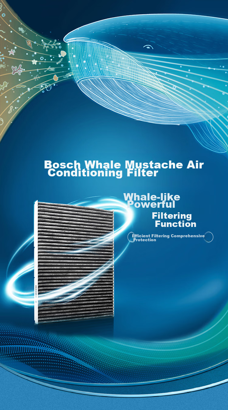 BOSCH Activated Carbon Air Conditioning Filter Car Air Conditioning Filter Air Conditioning Filter 4330 Compatible with Geely Dihao GL/Dihao GS 2